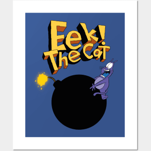 Eek the cat Posters and Art